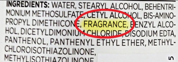 fragrance label